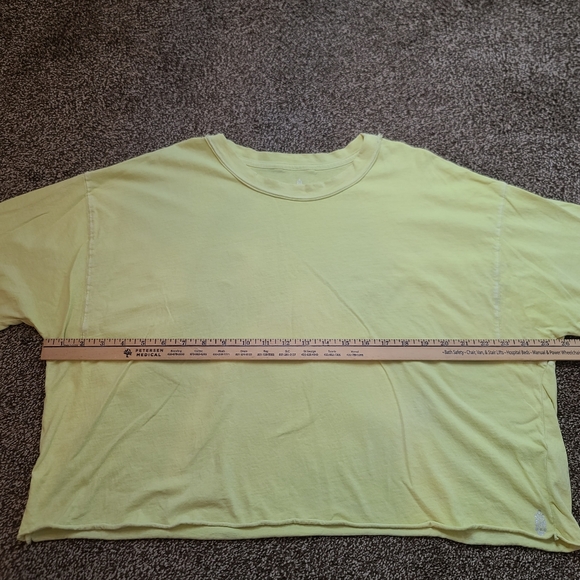 Free People Movement Crop Top T-Shirt Size Large - Picture 5 of 6